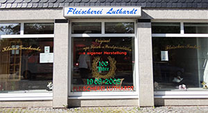 Fleischerei Luthardt - Filiale in Neuhaus am Rennweg